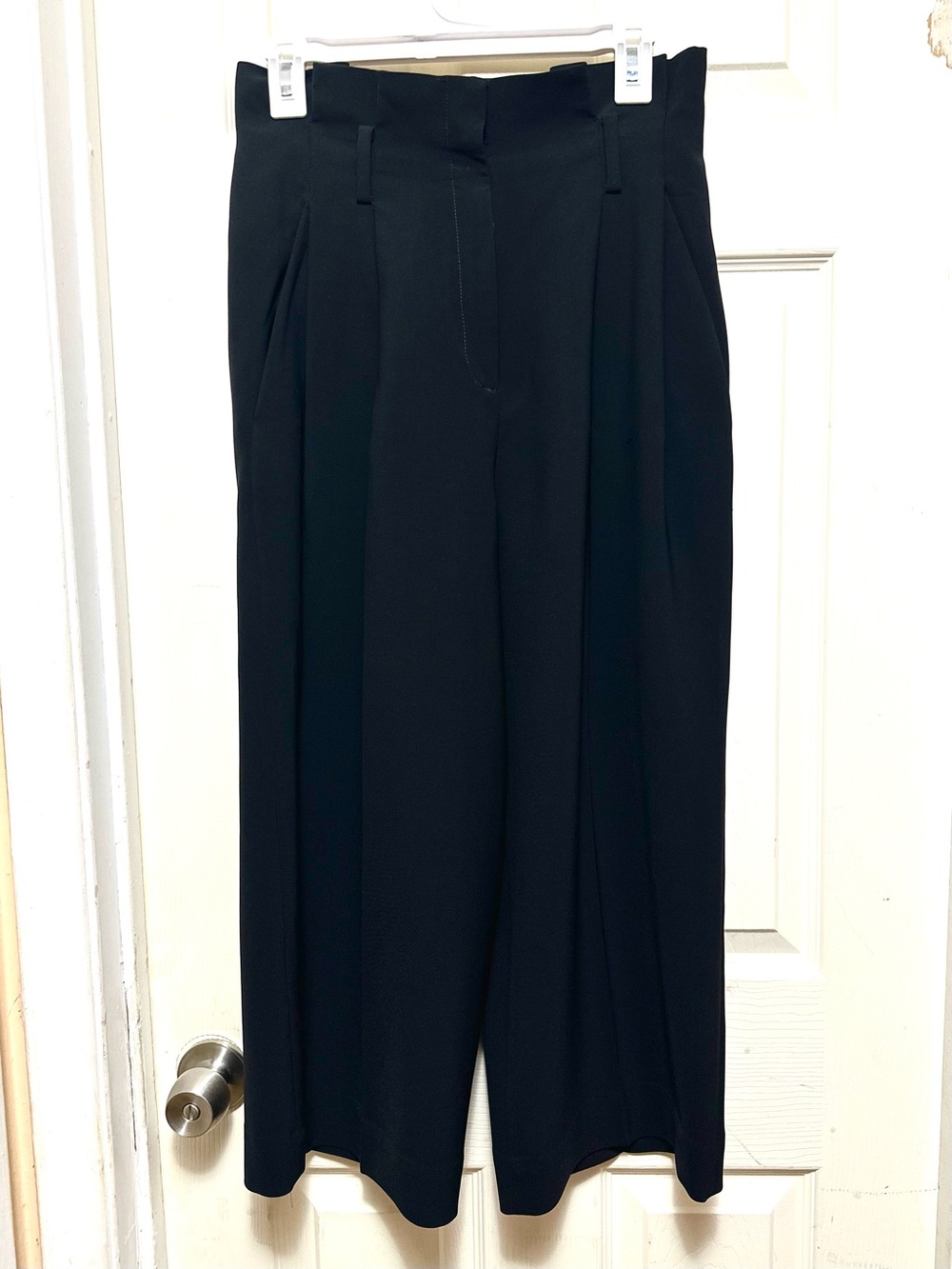 COS Black Tailored High-Waist Trousers size 6 - Picture 2 of 13